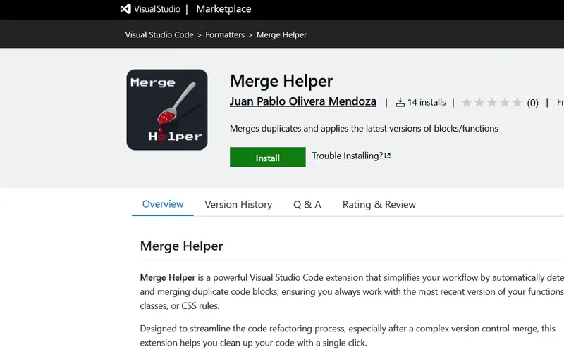 Merge Helper