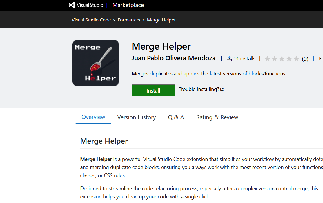 Merge Helper